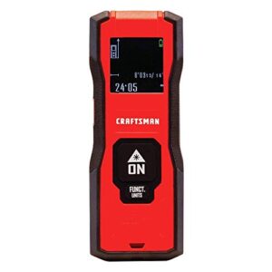 craftsman distance meter/laser measure tool, 65-foot range (cmht77638)