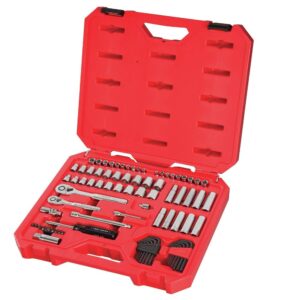 craftsman mechanics tool set, sae/metric, 1/4-inch drive, 83-piece (cmmt12021)