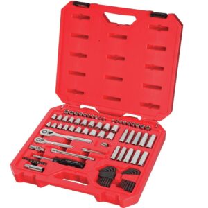 CRAFTSMAN Mechanics Tool Set, SAE/Metric, 1/4-Inch Drive, 83-Piece (CMMT12021)