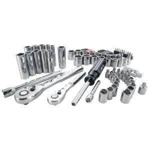 CRAFTSMAN Mechanics Tool Set, SAE/Metric, 1/4-Inch Drive, 83-Piece (CMMT12021)