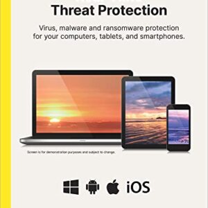 Norton 360 Standard, 2024 Ready, Antivirus software for 1 Device with Auto Renewal – Includes VPN, PC Cloud Backup & Dark Web Monitoring [Key Card]