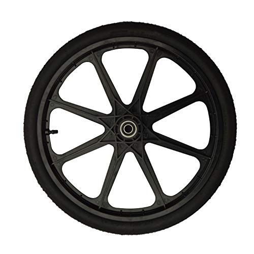 20-inch Pneumatic Replacement Wheels for Rubbermaid Cart (2-Pack)