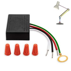 3 way touch sensor dimmer, touch lamp repair kit control module, replacement sensor, touch switch, 150watt.