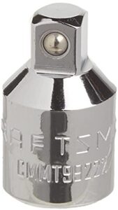 craftsman 3/8" to 1/2" socket adapter, 1/2-inch drive, female to male (cmmt99222)