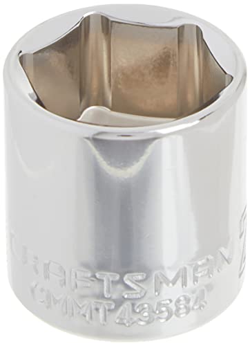 CRAFTSMAN Shallow Socket, Metric, 3/8-Inch Drive, 21mm, 6-Point (CMMT43584)