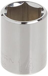 craftsman shallow socket, metric, 3/8-inch drive, 14mm, 6-point (cmmt43546)