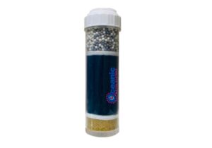 oceanic water systems alkaline filter cartridge - for countertop and under sink filtration | kdf 55, carbon, mineral alkaline ceramic balls