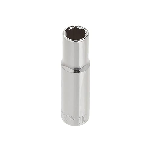 CRAFTSMAN Deep Socket, Metric, 3/8-Inch Drive, 10mm, 6-Point (CMMT44426)