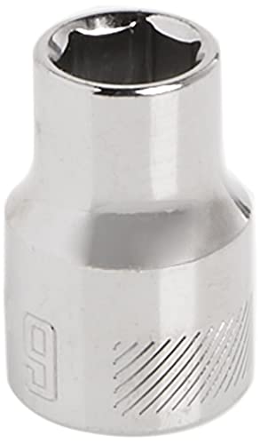 CRAFTSMAN Shallow Socket, Metric, 3/8-Inch Drive, 9mm, 6-Point (CMMT43541)