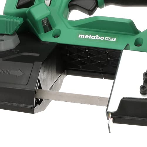 Metabo HPT 18V MultiVolt™ Cordless Band Saw | Tool Only - No Battery | Brushless Motor | 3-1/4-Inch Cut Capacity | Lifetime Tool Warranty | CB18DBLQ4