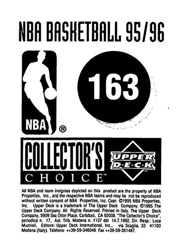 1995-96 Upper Deck Collector's Choice European Stickers Basketball #163 Dominique Wilkins Boston Celtics 2 1/4 Inch Wide by 3 1/4 Inch High Album Sticker