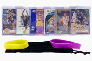john stockton & karl malone basketball cards assorted (6) bundle. 3 each - utah jazz trading card gift pack