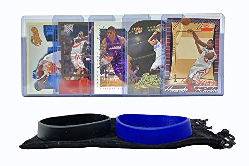 Tracy McGrady Basketball Cards Assorted (5) Bundle - Orlando Magic Trading Card Gift Pack