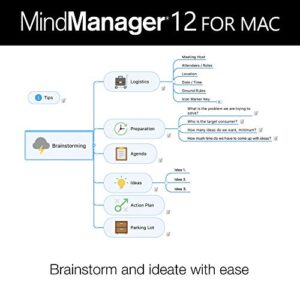 Corel MindManager 12 for Mac - Digital Mind Mapping & Data Visualization [Mac Download] [Old Version]