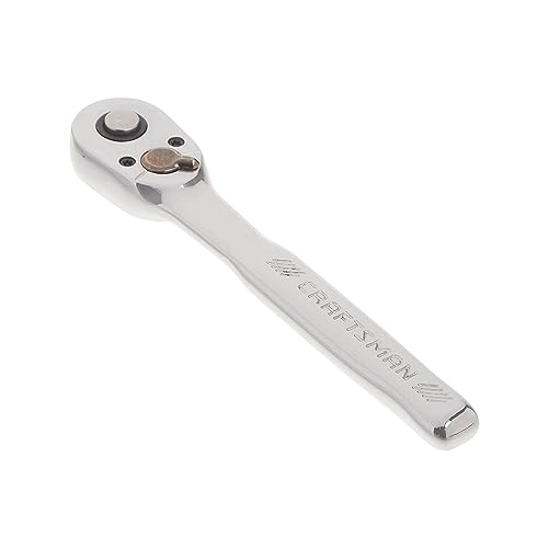 CRAFTSMAN Ratchet Wrench, 1/4-Inch Drive, 72-Tooth, Pear Head (CMMT81747)