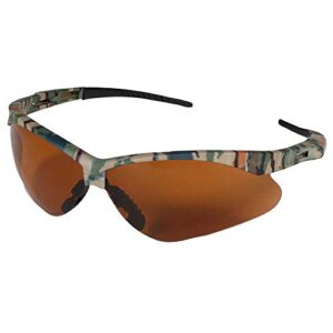 Kleenguard V30 19644 Nemesis Safety Glasses (3 Pair) (Camo Frame with Bronze Lens)