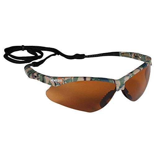 Kleenguard V30 19644 Nemesis Safety Glasses (3 Pair) (Camo Frame with Bronze Lens)