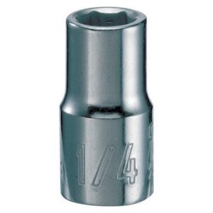 craftsman shallow socket, sae, 1/4-inch drive, 1/4-inch, 6-point (cmmt43493)
