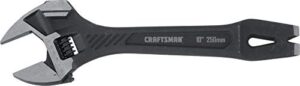 craftsman adjustable wrench, 10-inch demolition (cmmt12003)