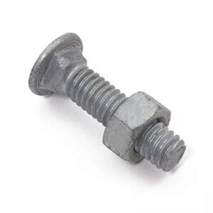 Cross-Connector (Purlin Bracket) for Greenhouse - Galvanized Steel (12 Pack w/Bolts) (1 3/8" x 1 3/8")