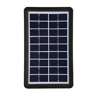 9V 3W Solar Panel Solar Battery Charger Waterproof 93% Translucency 18% Conversion Rate Poly Silicon Solar Cell Board