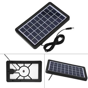 9V 3W Solar Panel Solar Battery Charger Waterproof 93% Translucency 18% Conversion Rate Poly Silicon Solar Cell Board