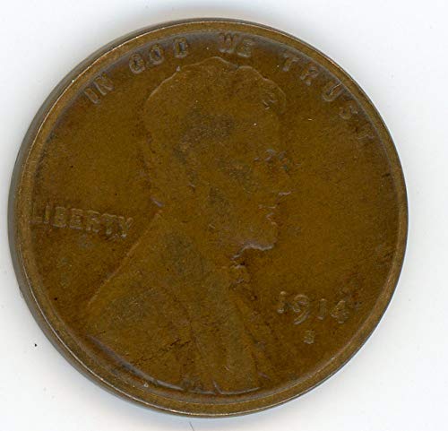1914 S Lincoln Cent F-12