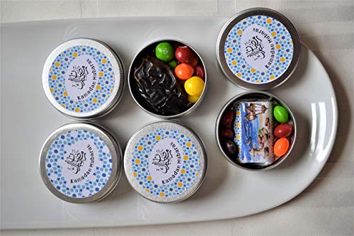 Ramadan Candy boxes Set of 10, Ramadan goodie bags, Ramadan kids favors, Ramadan treats gifts for kids, Ramadan party supply, Eid candy tins