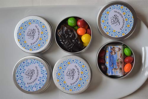 Ramadan Candy boxes Set of 10, Ramadan goodie bags, Ramadan kids favors, Ramadan treats gifts for kids, Ramadan party supply, Eid candy tins