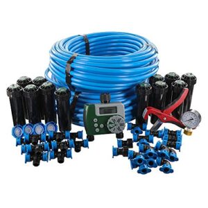 orbit 50021 large area 2-zone all-in-one automatic sprinkler system kit