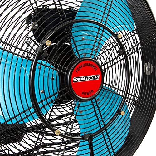 OEMTOOLS 24984 Misting Fan Hardware Kit, Misters for Outside Patio Portable Fans, Upgrade Outdoor Fan with Spray Mist Ring, Fits Standard Water Hoses,Black
