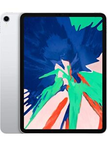 apple ipad pro 2018 (11-inch, wi-fi, 64gb) - silver (renewed)