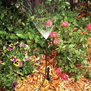 Rain Bird LNDDRIPKIT Drip Irrigation Landscape/Garden Watering Kit with Drippers, Micro-Bubblers, Micro-Sprays