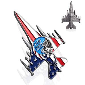 united states air force challenge coin f-16 fighting falcon military coin for airman