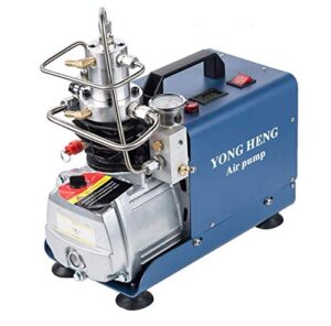 yong heng high pressure air compressor pump, 30mpa 110v electric air pump pcp air compressor for airgun scuba rifle