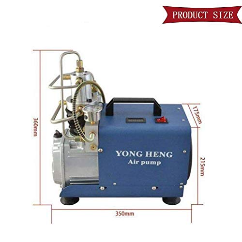 Yong Heng High Pressure Air Compressor Pump, 30Mpa 110V Electric Air Pump PCP Air Compressor for Airgun Scuba Rifle