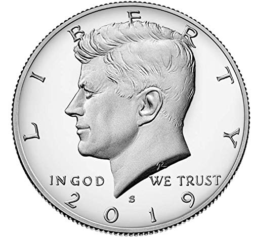 2019 S US Mint Deep Cameo Kennedy Proof Half Seller DCAM