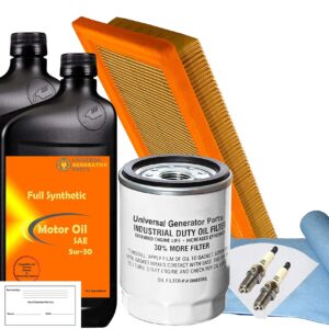 Replacement for Generac 0J93230SSM 20Kw-22Kw SM 999 Maintenance Kit (Synthetic Oil) by Universal Generator Parts