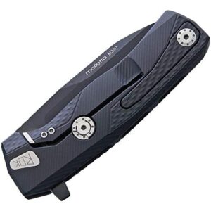 LionSTEEL ROK Framelock Black LSTROKABB