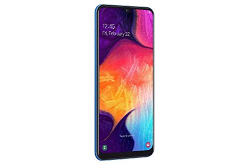 Samsung Galaxy A50 A505G 64GB Duos GSM Unlocked Phone w/Triple 25MP Camera - Blue