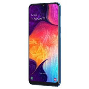 Samsung Galaxy A50 A505G 64GB Duos GSM Unlocked Phone w/Triple 25MP Camera - Blue