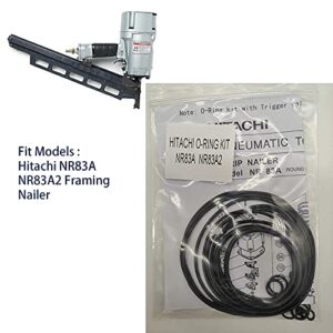 NR83A NR83A2 O-RING Kit For Hitachi Full Round Head Framing Nailer With Trigger O-Ring