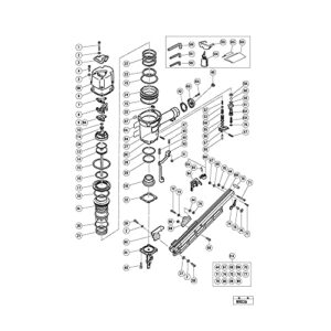 NR83A NR83A2 O-RING Kit For Hitachi Full Round Head Framing Nailer With Trigger O-Ring