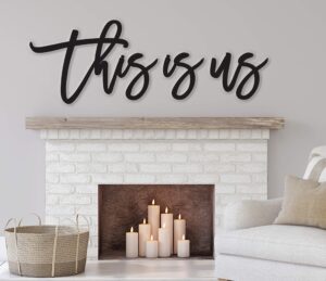 this is us sign - wood this is us wall decor