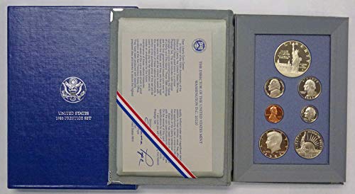 1986 S U.S. Prestige Set Proof