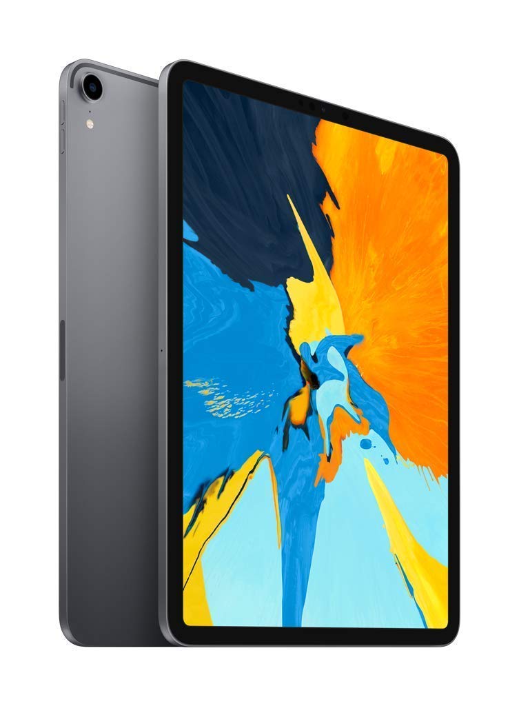 Apple iPad Pro (11-inch, Wi-Fi, 64GB) - Space Gray (2018) (Renewed)