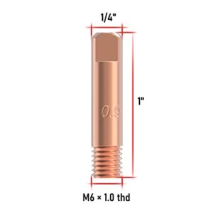 YESWELDER MIG Welding Gun Kit .035" Tip-Nozzle-Diffuser for Lincoln Magnum 100L and Tweco Mini/#1 (.035" Accessory Kit)