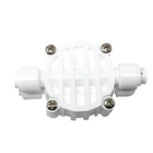 Reverse Osmosis Automatic Shutoff Valve 1/4” Quick Connect Fittings (ASO valve)