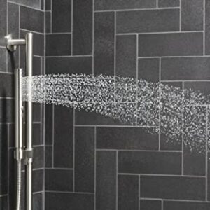 KOHLER 21335-BN Shift + Round Two-Function Handshower, Handheld Showerhead with 2 Spray Settings, 2.5 GPM, Vibrant Brushed Nickel