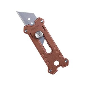 mecarmy ek16 mini titanium / copper utility knife (copper)
